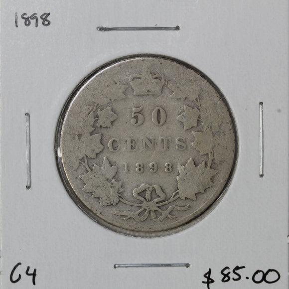 1898 - Canada - 50c - G4