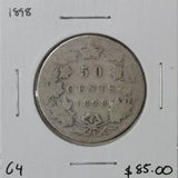 1898 - Canada - 50c - G4