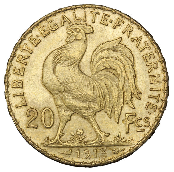 1913 - France - 20 Francs