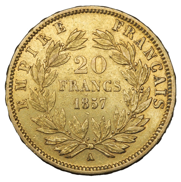 1857 - France - 20 Francs