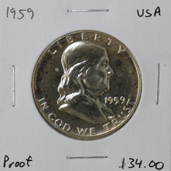 1959 - USA - 50c - Proof - retail $34