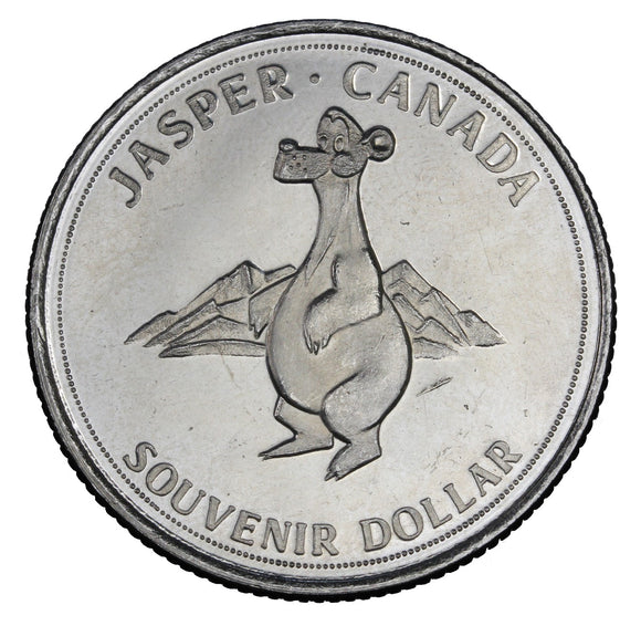 1980 - Jasper - $1 Municipal Trade Token - UNC