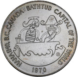 1970 - Nanaimo - $1 Municipal Trade Token - UNC