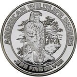 Round - American Wildlife Series - Fine Silver