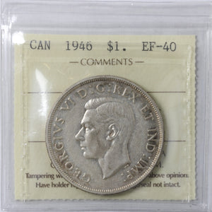 1946 - Canada - $1 - EF40 ICCS