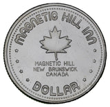 1985 - Magnetic Hill - $1 Municipal Trade Token - UNC