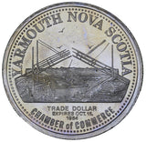 1984 - Yarmouth - $1 Municipal Trade Token - UNC