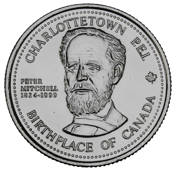 1984 - Charlottetown - $1 Municipal Trade Token - UNC