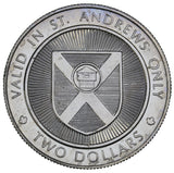 1983 - St. Andrews-by-the-Sea - $2 Municipal Trade Token - UNC