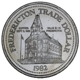 1982 - Fredericton - $1 Municipal Trade Token - UNC