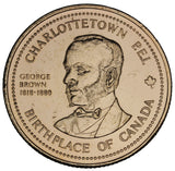 1982 - Charlottetown - $1 Municipal Trade Token - UNC