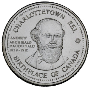 1982 - Charlottetown - $1 Municipal Trade Token - UNC