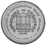 1982 - Charlottetown - $1 Municipal Trade Token - UNC