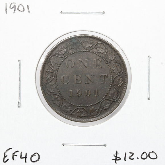 1901 - Canada - 1c - EF40 - retail $12