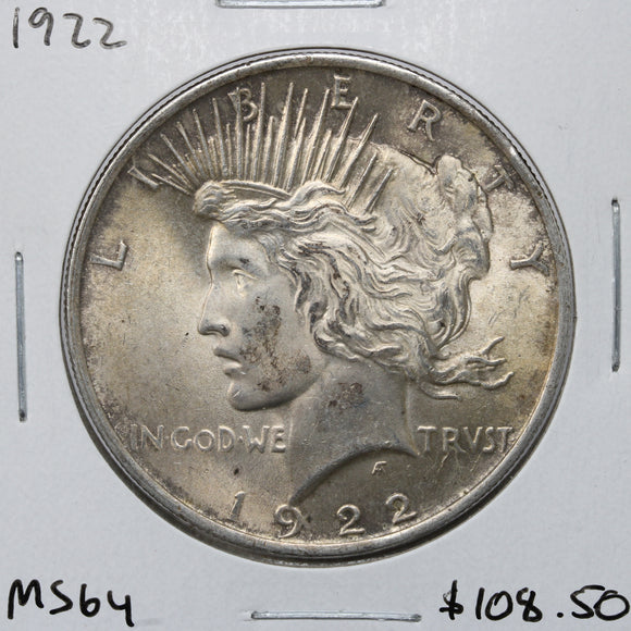 1922 - USA - $1 - MS64