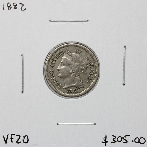 1882 - USA - 3c - VF20