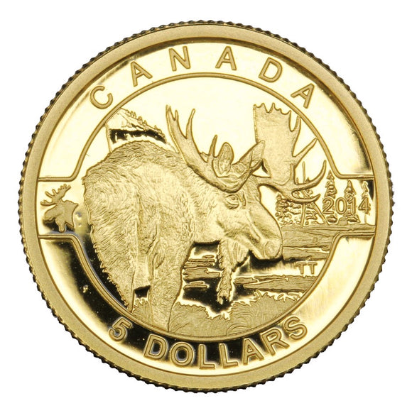 2014 - Canada - 5 Dollars - Moose
