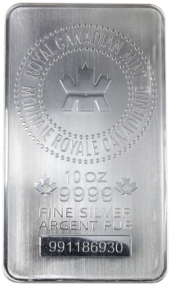 10 oz - Silver Bar - RCM
