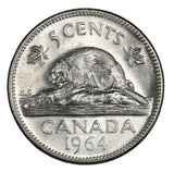 1964 - Canada - 5c - XWL - MS63