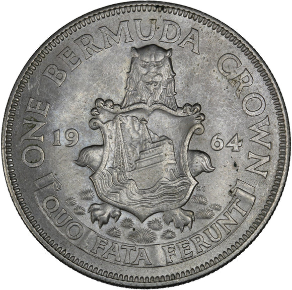 1964 - Bermuda - 1 Crown - UNC