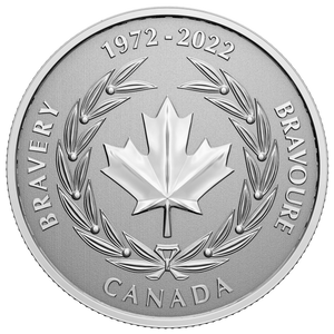 2022 - Canada - $5 - Canada's Medal of Bravery