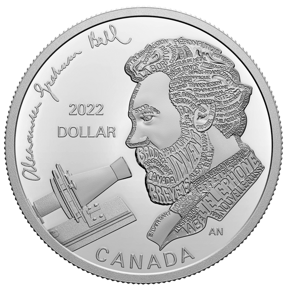 2022 - Canada - $1 - Alexander Graham Bell