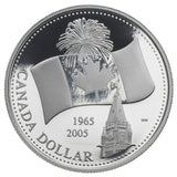 2005 - Canada - $1 - 40th Anniv. of the Canadian Flag