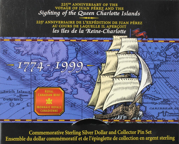 1999 - Canada - $1 - 225th Anniv. Of The Voyage Of Juan Perez