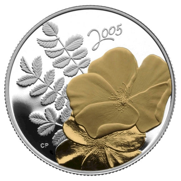 2005 - Canada - 50c - Golden Rose