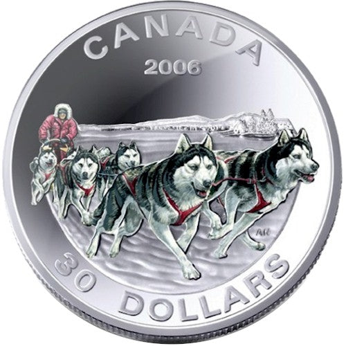 2006 - Canada - $30 - Dog Sled Team