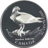 2000 - Canada - 50c - Osprey - Birds of Prey