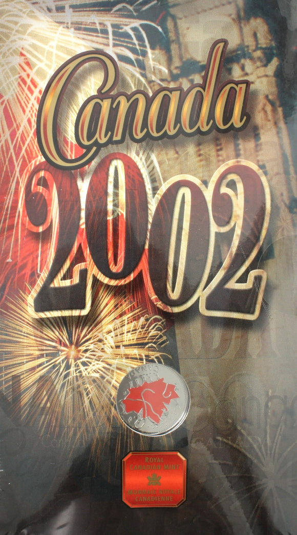 2002 - Canada - 25c - P Canada Day, Colourised