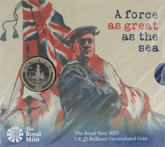 2015 - Great Britain - 2 Pounds - The Royal Navy
