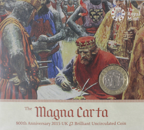 2015 - Great Britain - 2 Pounds - The Magna Carta