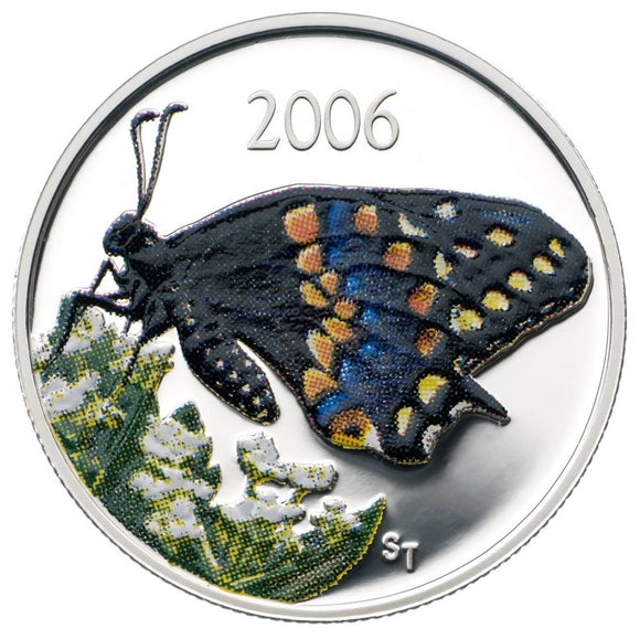 2006 - Canada - 50c - Short-Tailed Swallowtail