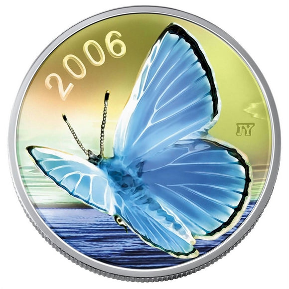 2006 - Canada - 50c - Silvery Blue