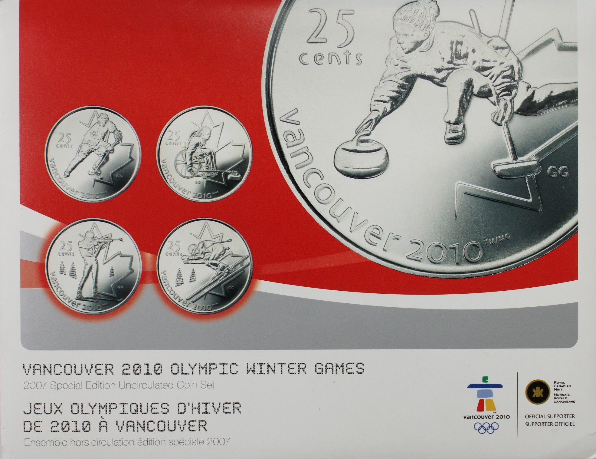 2007 - Canada - Vancouver 2010 Olympic Winter Games – MK Coins