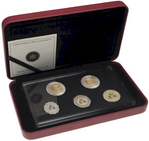 2006 - Canada - 10th Anniv. Of The $2-Dollar Coin - Concept Test Token Set