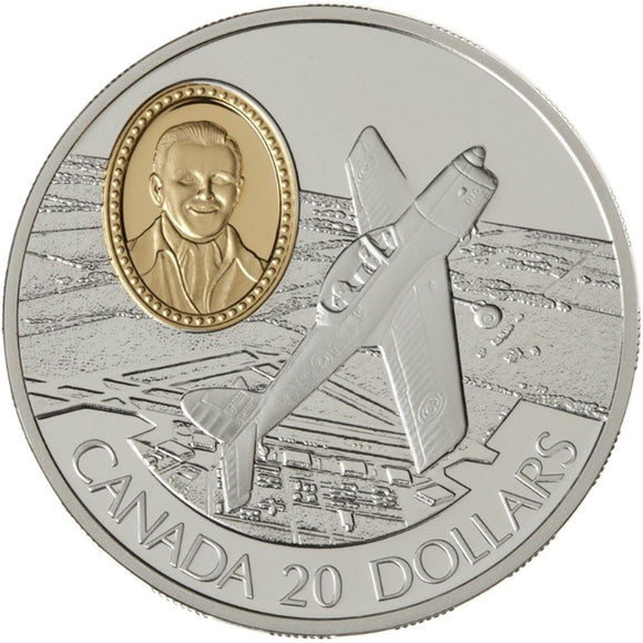 1995 - Canada - $20 - DHC-1 Chipmunk