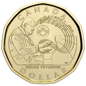 2022 - Canada - 1$ - Celebrating Oscar Peterson