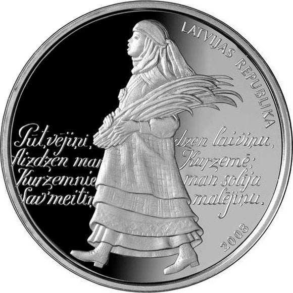 2008 - Latvia - Lats - retail $87