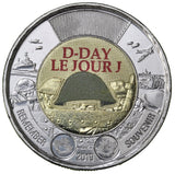 2019 - Canada - $2 - D-Day (Coloured)