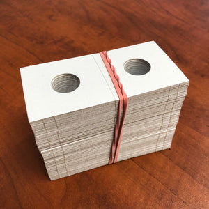 2x2 Cardboard Coin Holders - size: 10 Cent - 100 pcs