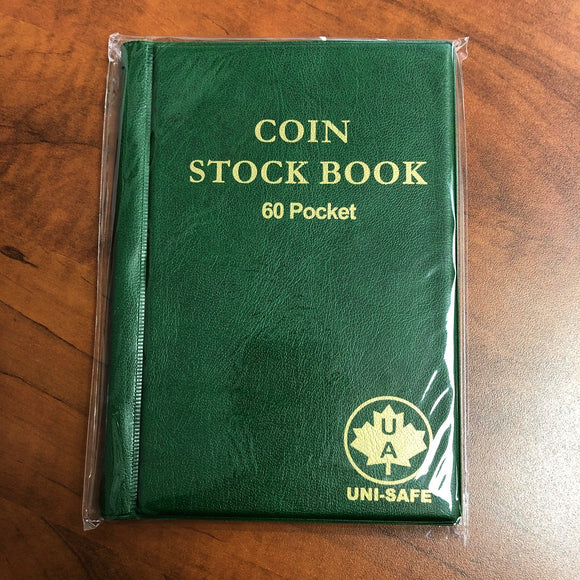 2x2 Coin Book - 60 pockets (green)