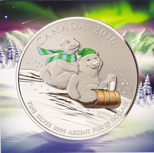 2016 - Canada - $25 - Winter Fun - Specimen