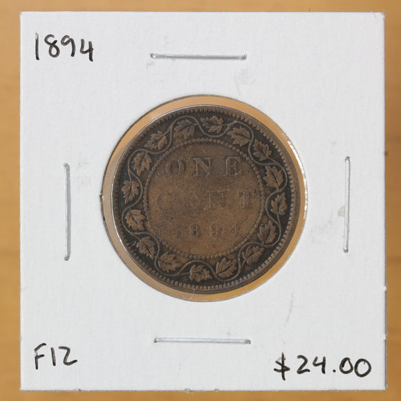 1894 - Canada - 1c - F12 - retail $24