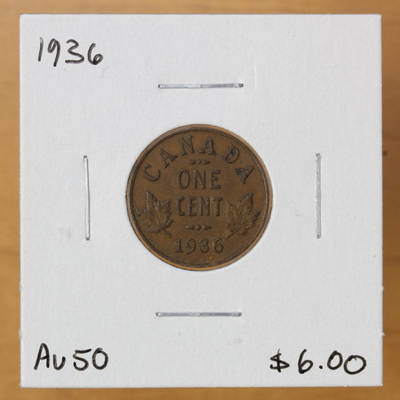 1936 - Canada - 1c - AU50