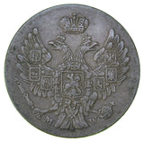 1840 - Poland -  5 Groszy - MW