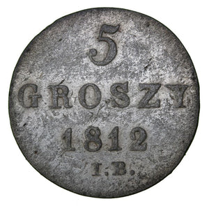 1812 - Poland -  5 Groszy - IB