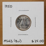 1950 - Canada - 10c - MS63 - retail $25